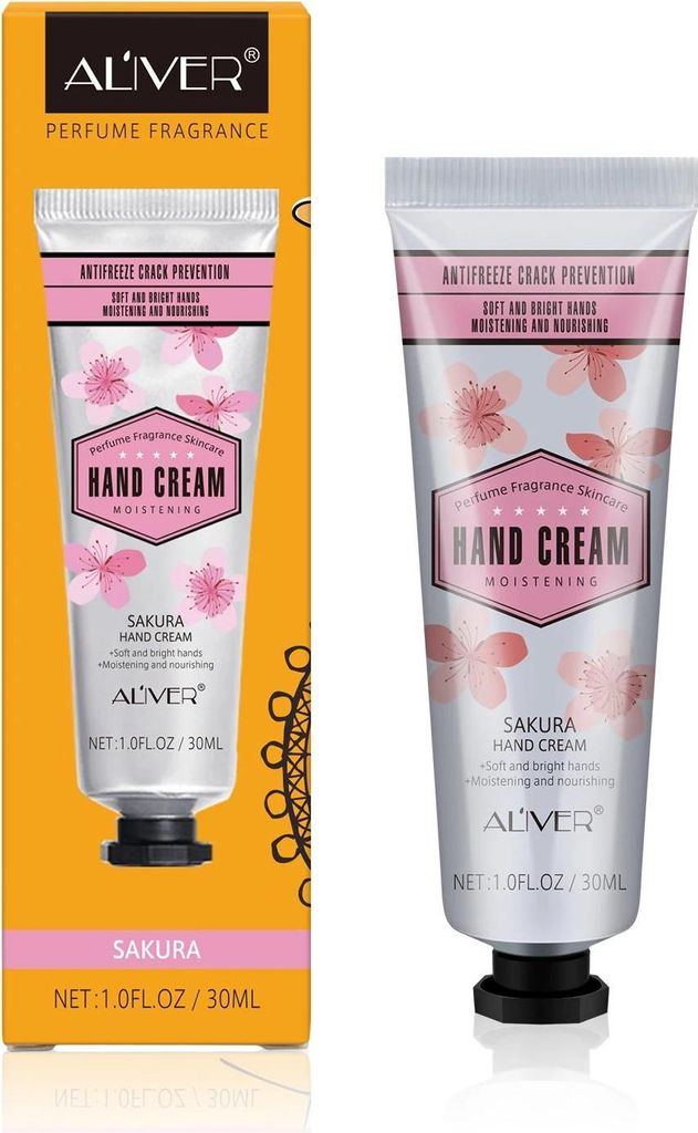 Beruhigende Handcreme Aliver Sakura - 30 ml