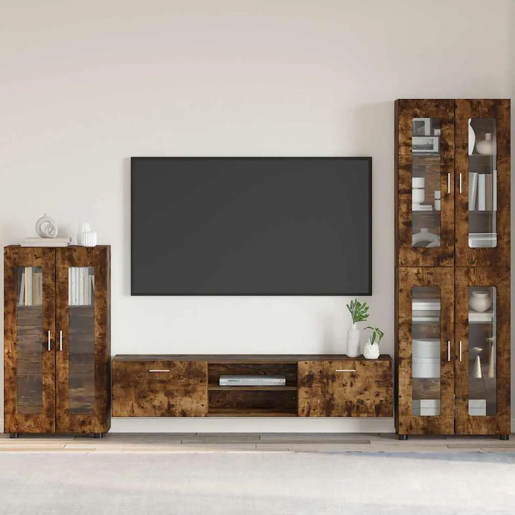 Credenza Maison Exclusive FLORIN Rovere Affumicato 55,5x29x103 cm Offerta