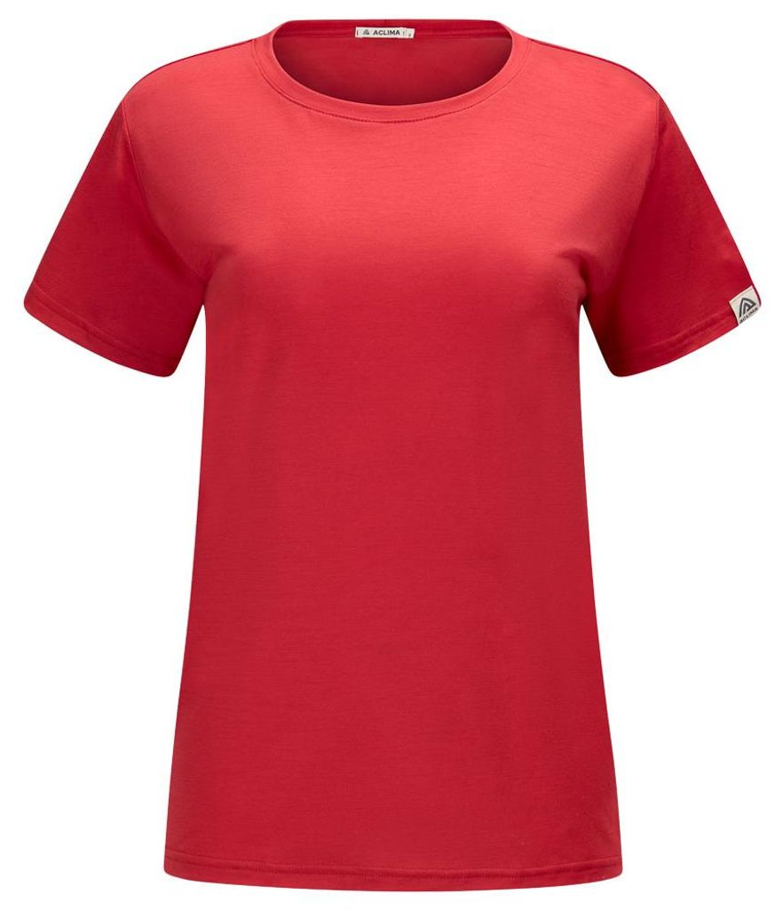 LightWool Classic Tee Women rot XS - barbados cherry