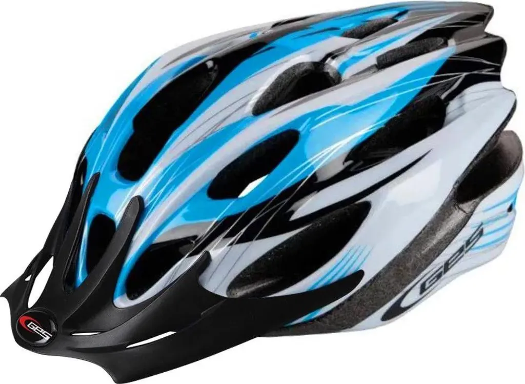 Casque de Vélo Tout Terrain Ges Rocket Jaune Noir Taille M pour Adulte