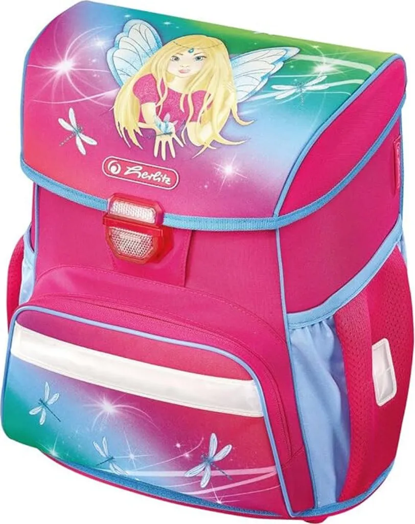 Zaino Herlitz Loop Rainbow Fairy 16L - Leggero e Robusto per Scuola