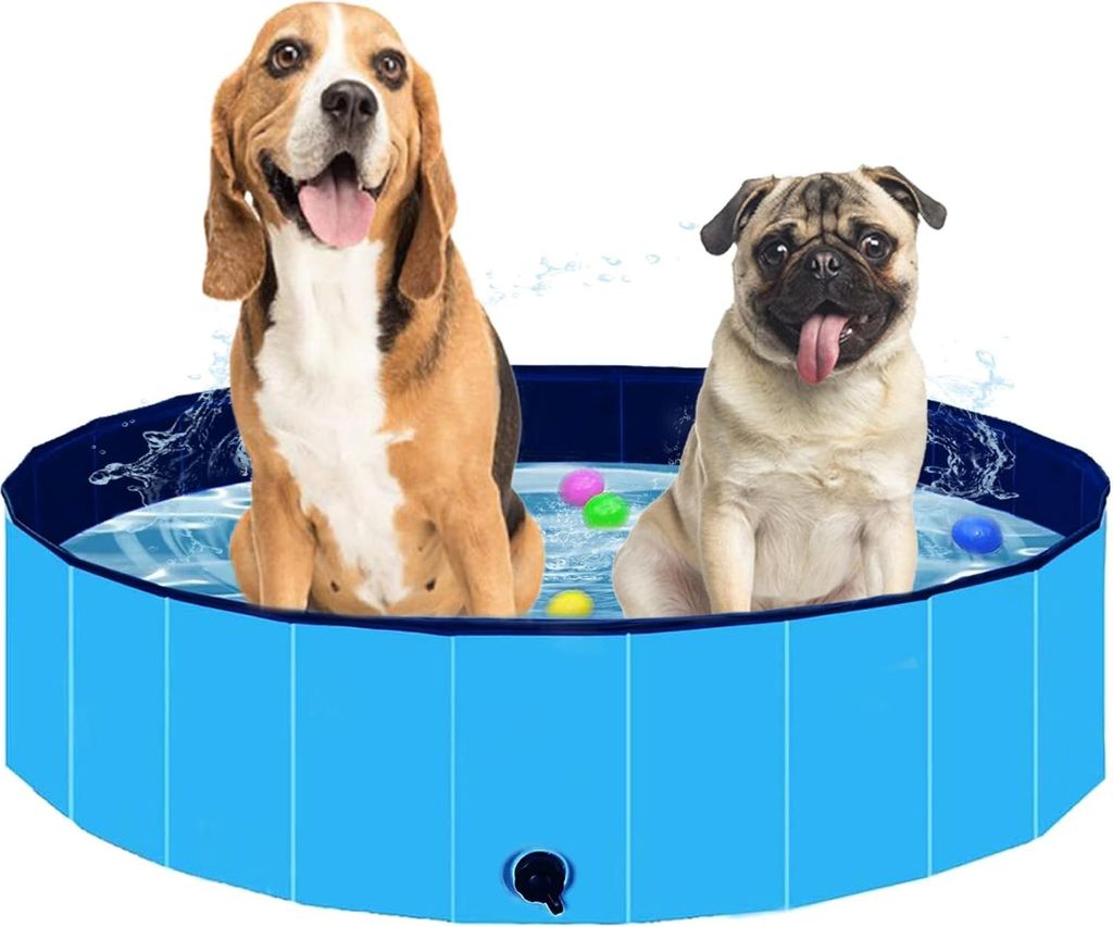 Hundenbad - Hundepool - Bad für Hunde - Hunde-Badewanne - Tierbad - Tierpool - Pool für Hunde - Abkühlung für Hunde