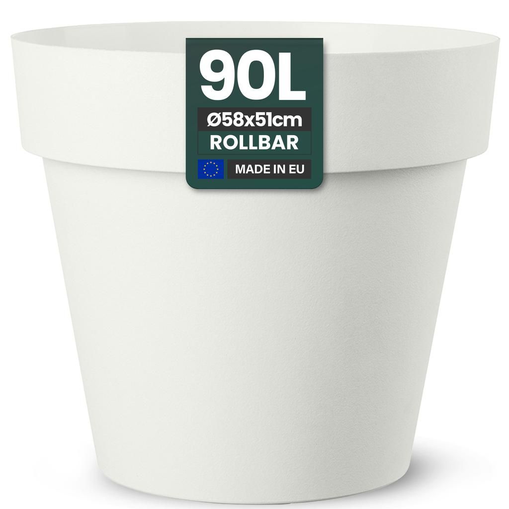 Kreher® XL Pflanzkübel / Pflanztopf „LIKE“ Ø58xH51 cm - Produktbild 
