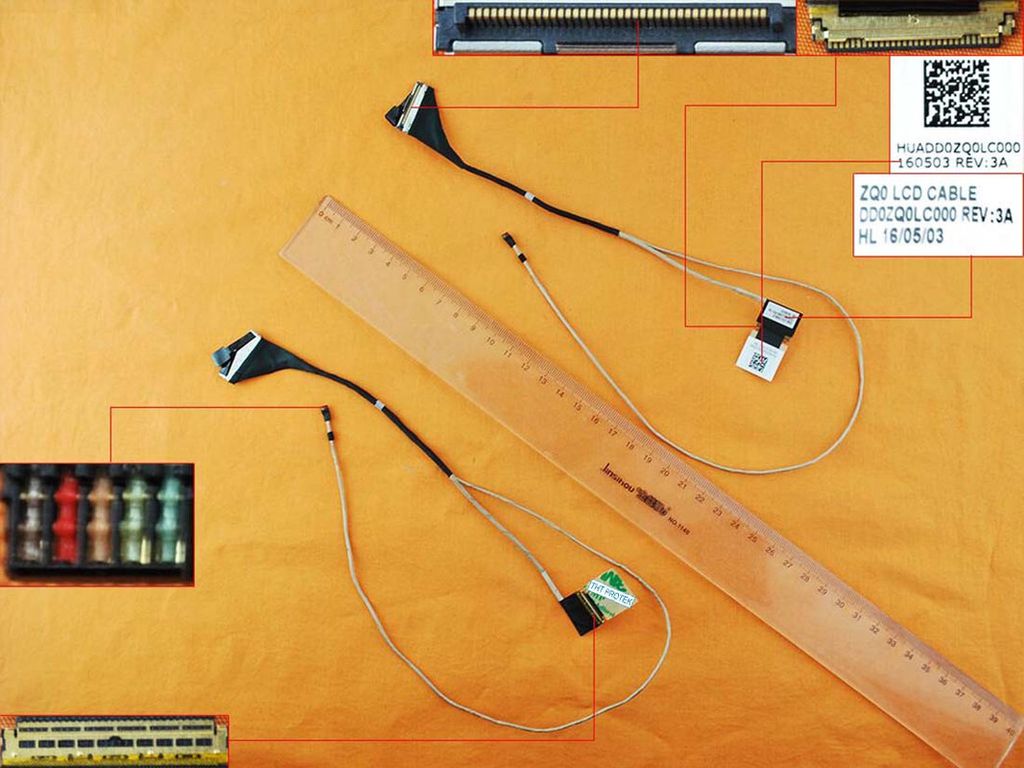 Displaykabel Bildschirm Screen cable ohne Touch kompatibel für Acer Aspire E5-421-234G