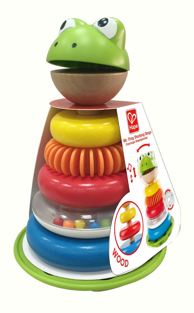 Hape Stapel Frosch Produktbild 2