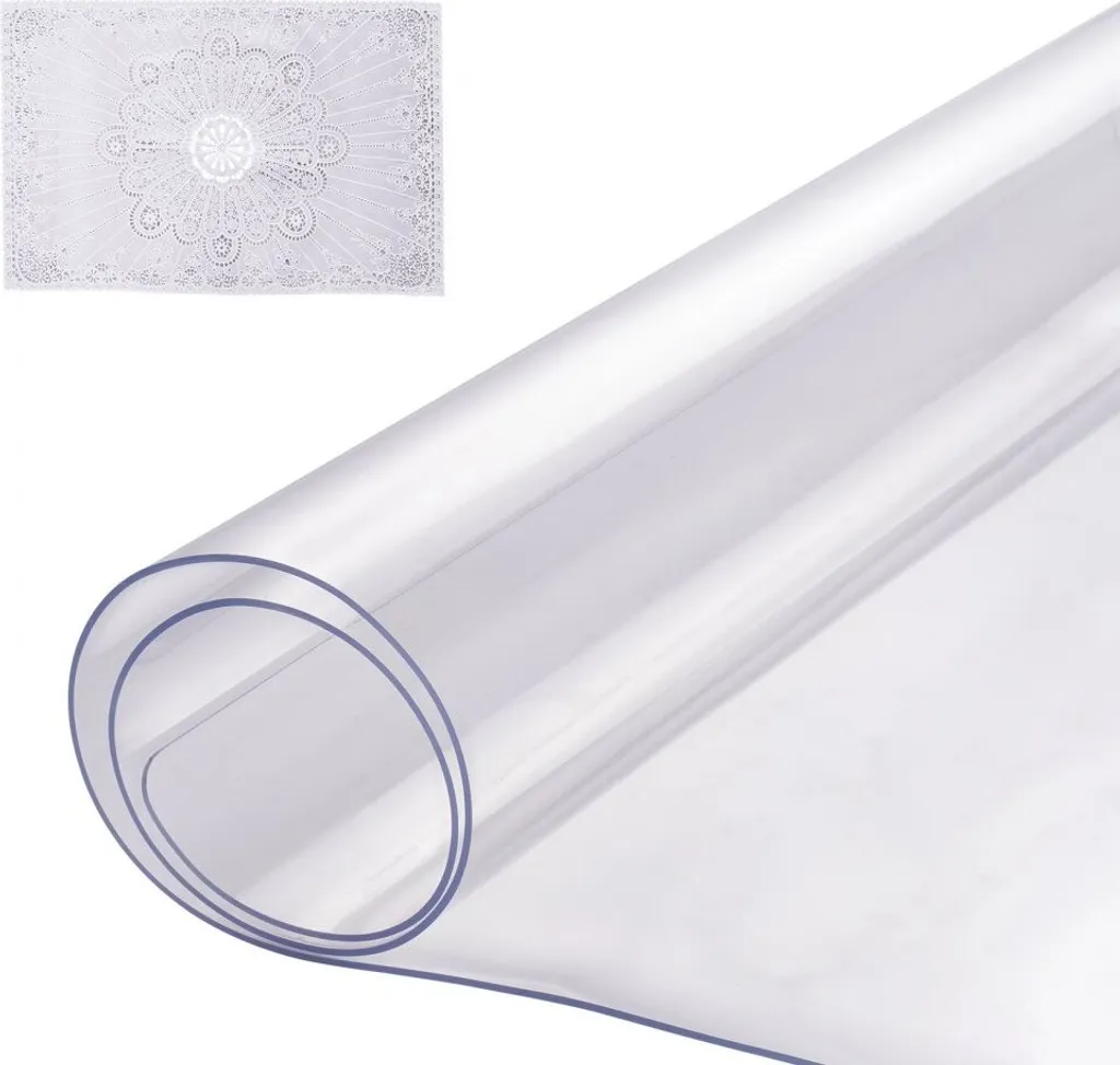 Protection de Bureau PVC 1,5mm - Film de Table Lavable et Étanche