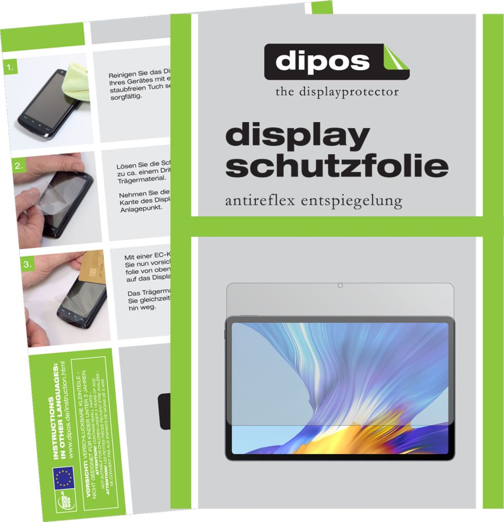1x Schutzfolie für Honor V6 5G matt Displayschutzfolie Folie Display Schutz dipos