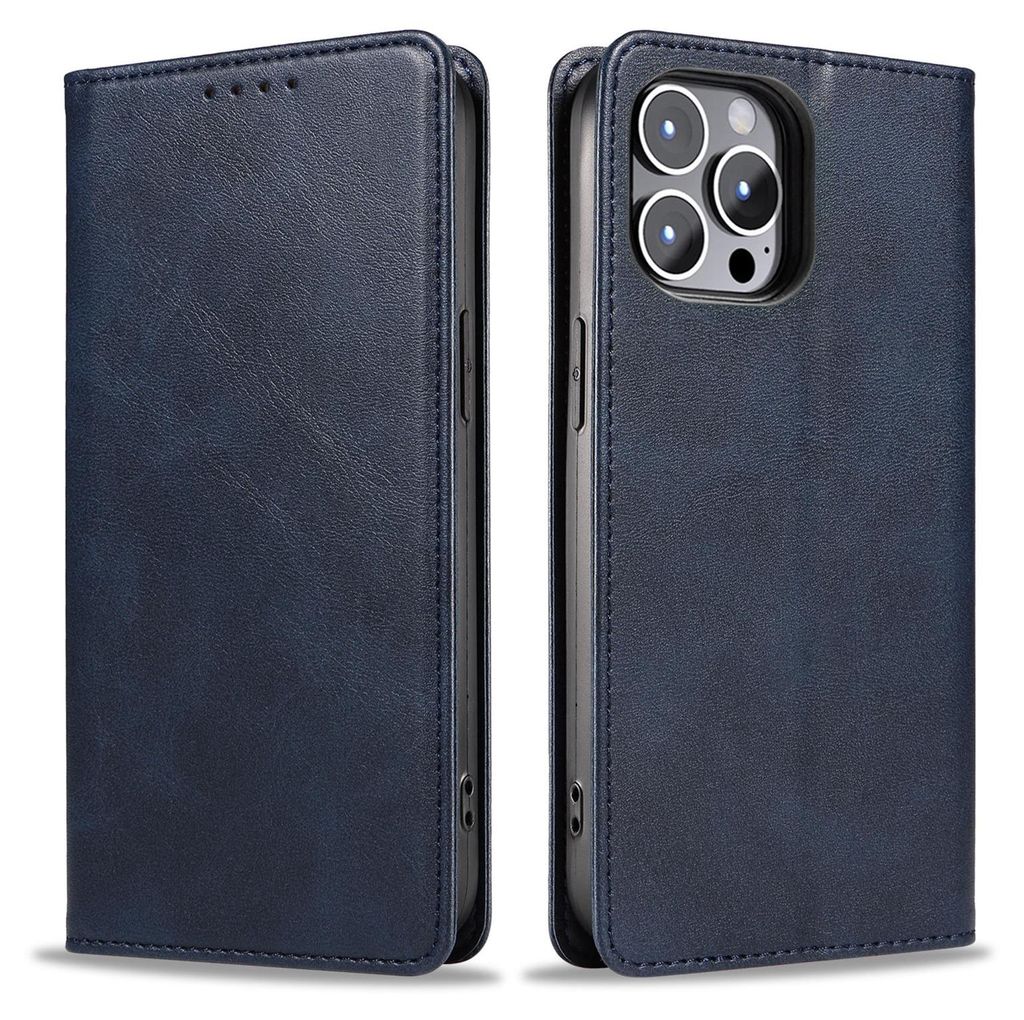 Handyhülle für Apple iPhone 13 Pro Kunstleder Flip Cover Produktbild 