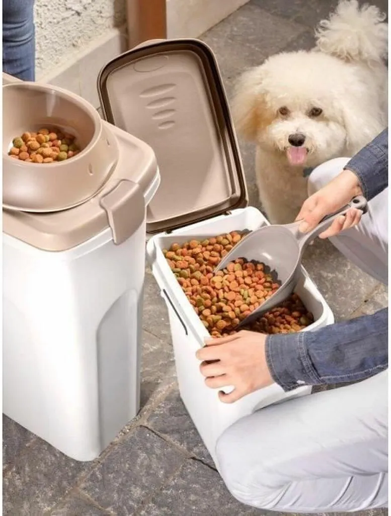 Rangement croquettes 15 L Kerbl pour chiens et chats - Cuisine propre - 3