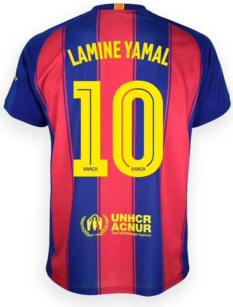 Fc Barcelona 25/26 Lamine Yamal home short-sleeve t-shirt Image du produit 