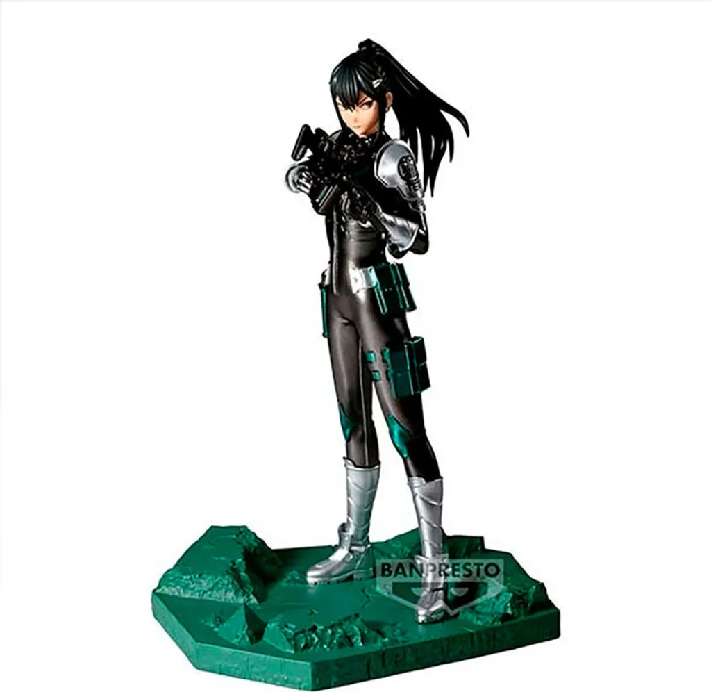Statue de collection Mina Ashiro Kaiju No. 8 effet métal 17 cm