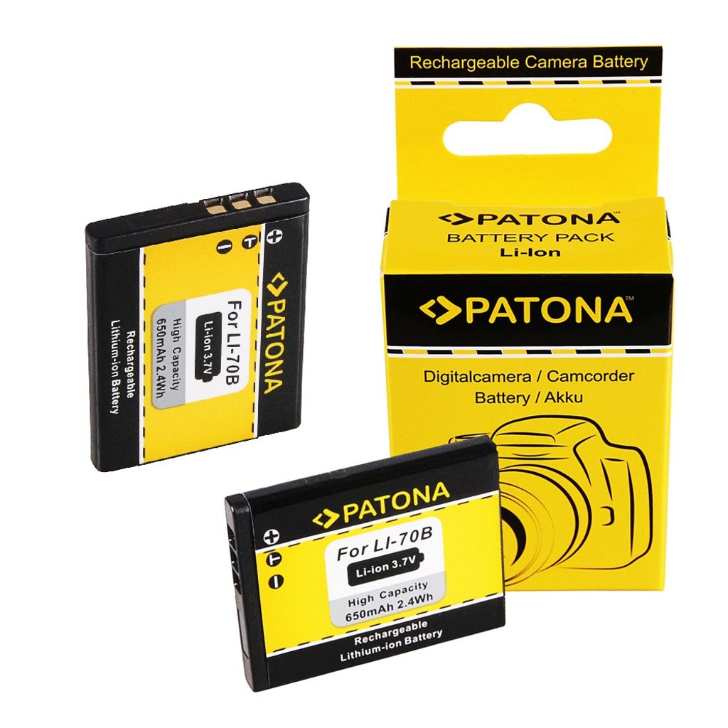 ARLI SET: 2x Akku für Olympus LI-70B LI70B FE-5040 FE-4040 Produktbild 