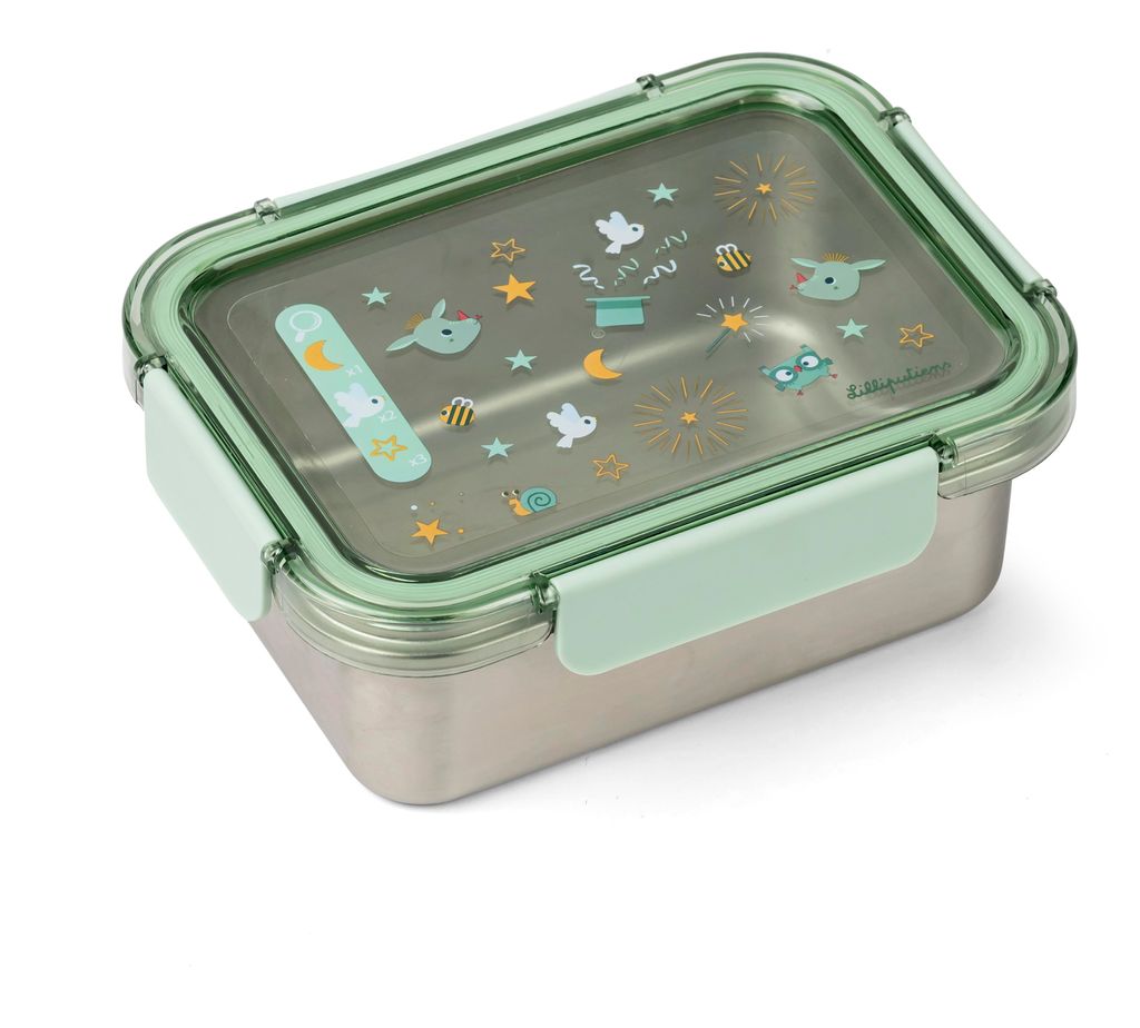Lilliputiens Brotdose Joe - bunte Lunchbox für Kinder