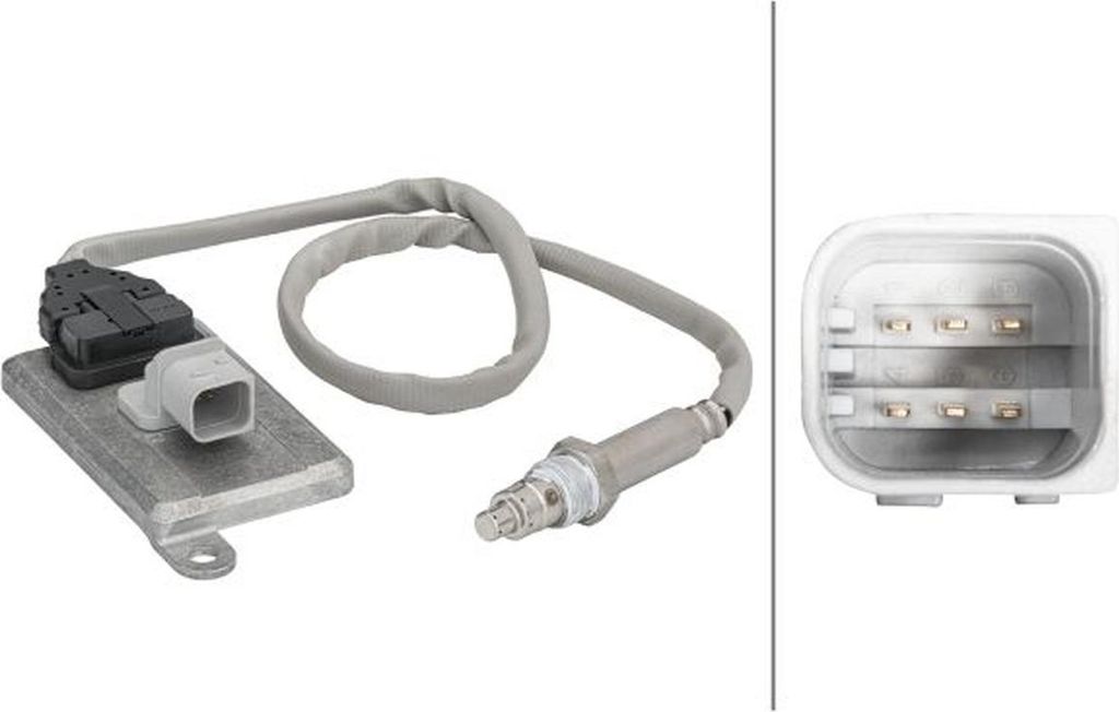 NOx-Sensor NOx-Katalysator vor Kat 24 V M20X1.5 4-polig HELLA für u.a. MAN TGS