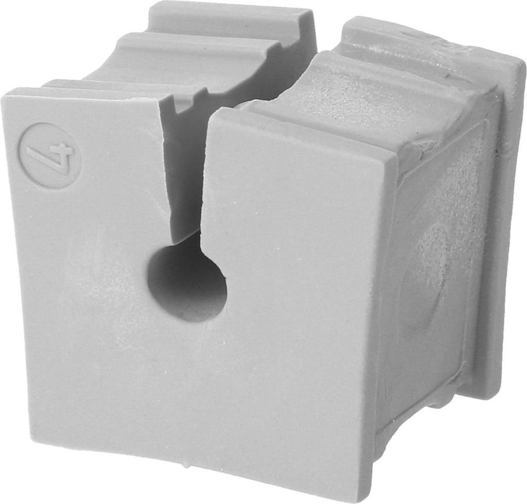 icotek Kabeltülle klein Klemmbereich 4,0mm - 5,0mm Temperaturbereich -40°C bis 90°C Farbe grau - 1 Stück