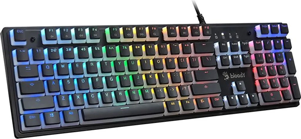 Clavier mécanique BLOODY S520N Pudding Black avec Switch BLMS Blue