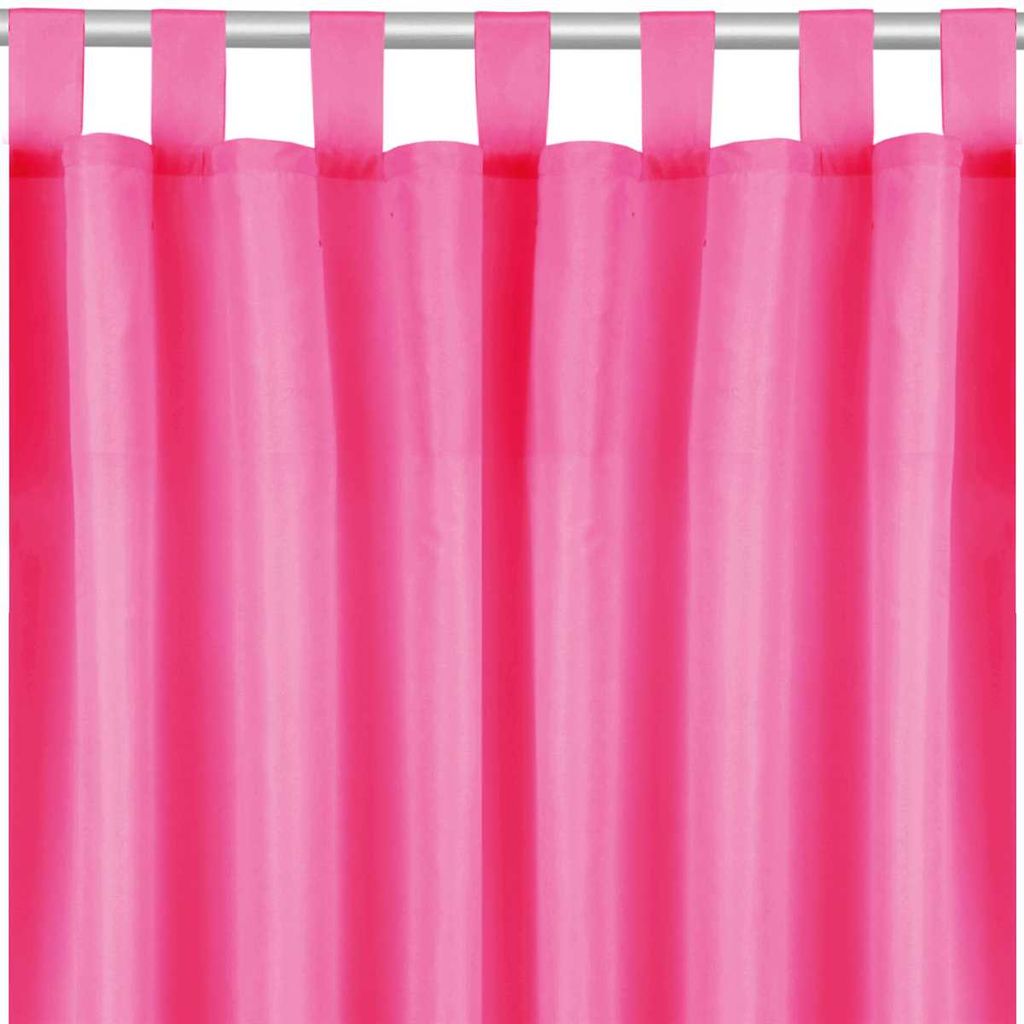 Ellen écharpe déco passants, 140x175 cm - Rose Image du produit 