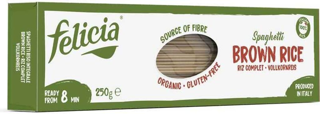 Felicia Reis-Vollkorn Spaghetti  250g Produktbild 
