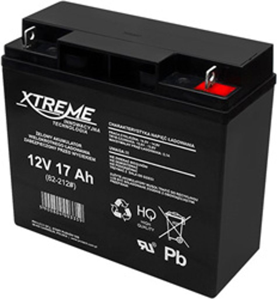 Blow Gel Battery 12V 17Ah XTREME Image du produit 