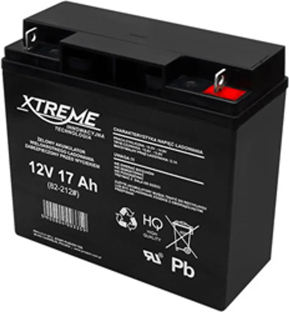 Batterie Solaire au Gel 12V 17Ah - Accumulateur à Décharge Lente