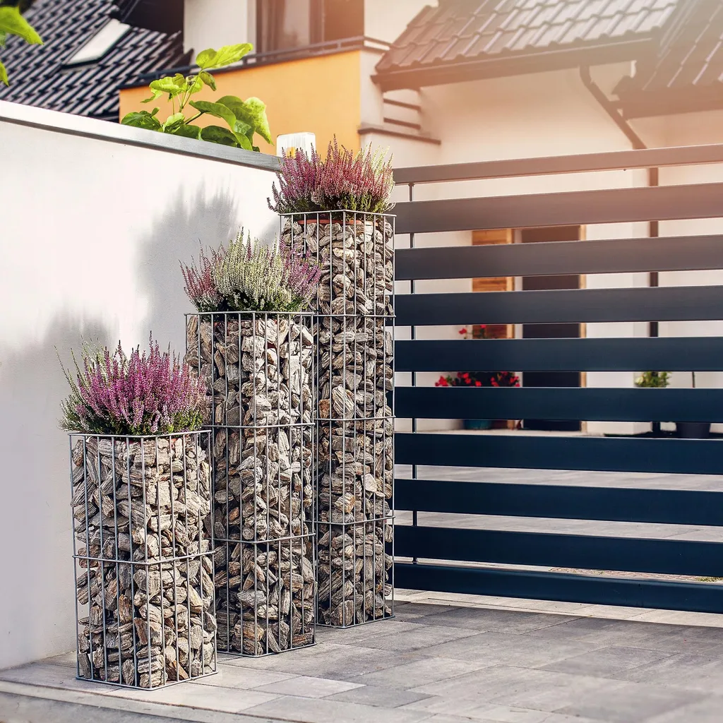 Pergola jardin acier robuste noir - Solution ombrage montage rapide - 4