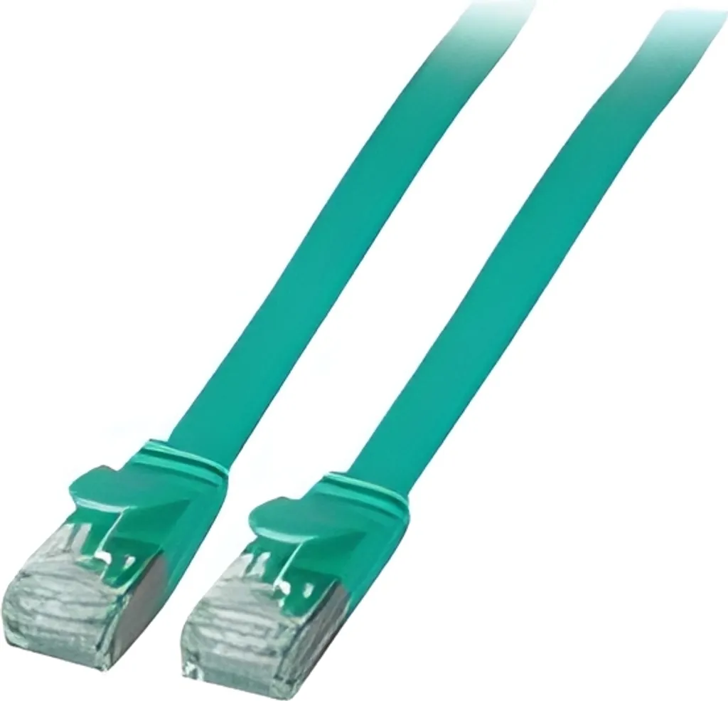 EFB K5545GN.1,5 Cavo Patch Piatto Cat.6A U/FTP 1.5m Verde | Prezzo Speciale