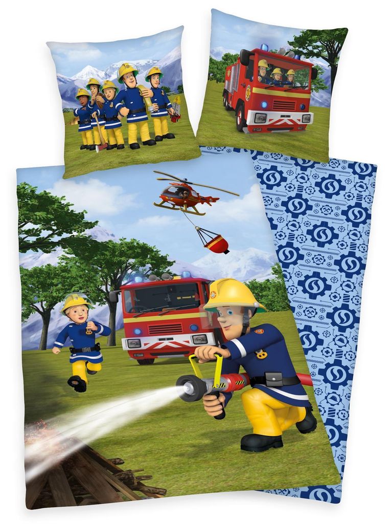 Feuerwehrmann Sam Bettwäsche Produktbild 