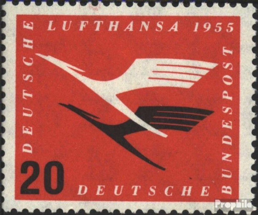 Briefmarken BRD (BR.Deutschland) 1955 Mi 208 postfrisch Produktbild 