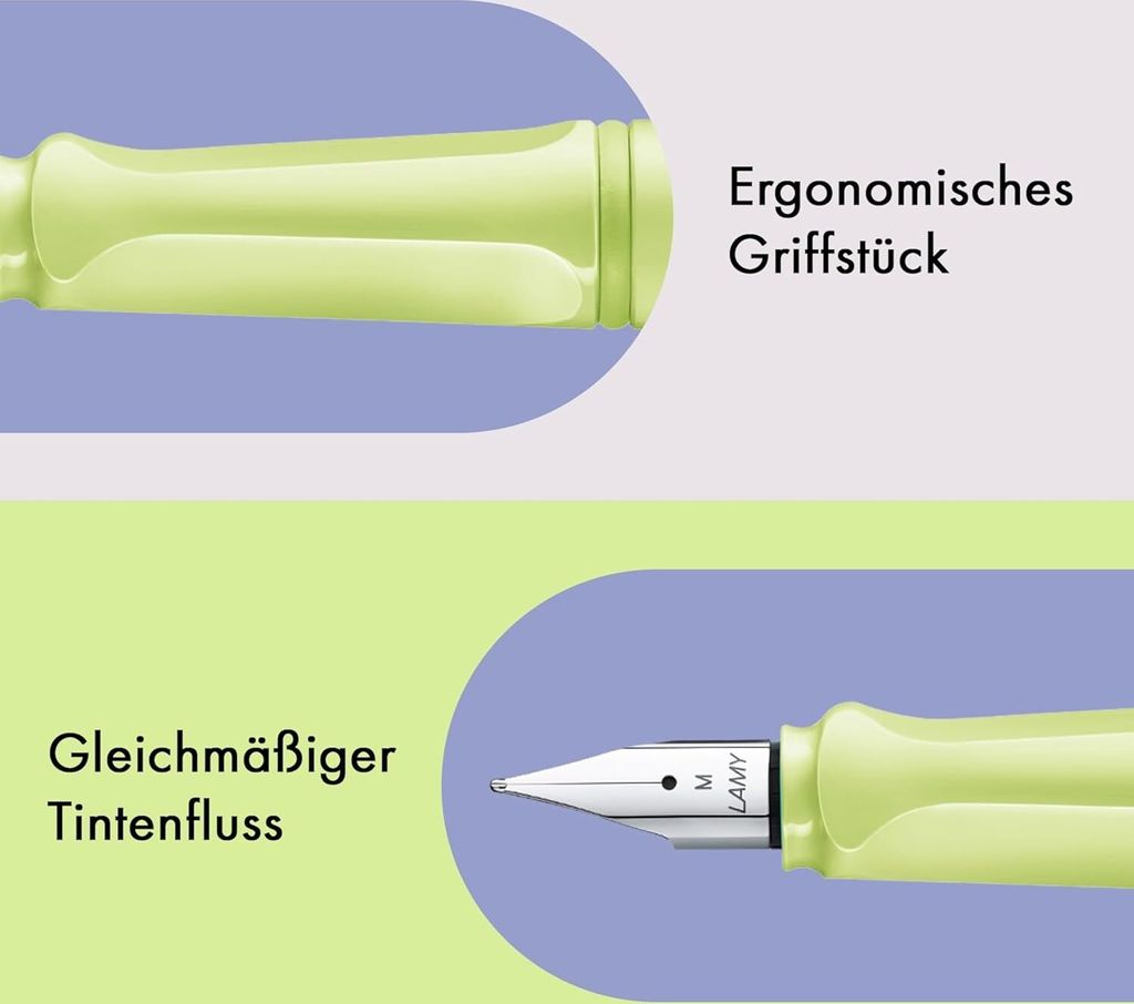 Lamy Safari Füllhalter Grün Mit F-Feder – Der Klassiker Für Jeden Tag