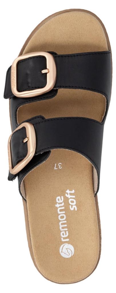 Remonte Damen Pantolette schwarz Größe EUR 40