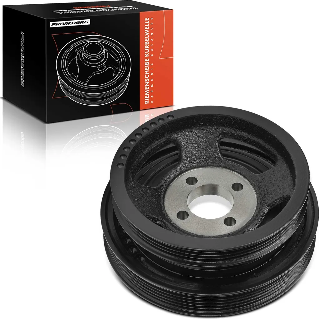 Poulie de vilebrequin anti-vibration pour Fiat Doblo et Punto 1.3L JTD