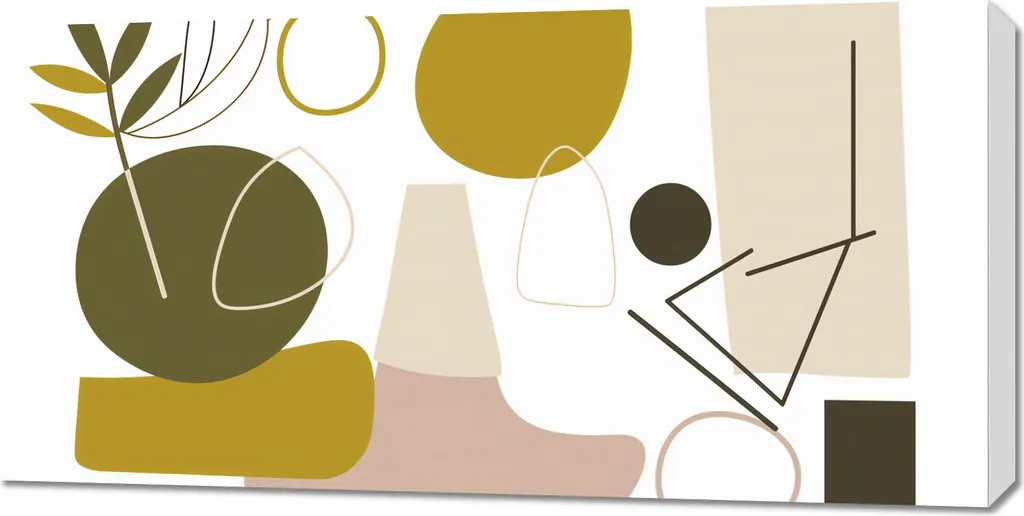 Quadro Artistico 100x50cm Ricchezza di combinazioni | Stampa su Tela Canvas