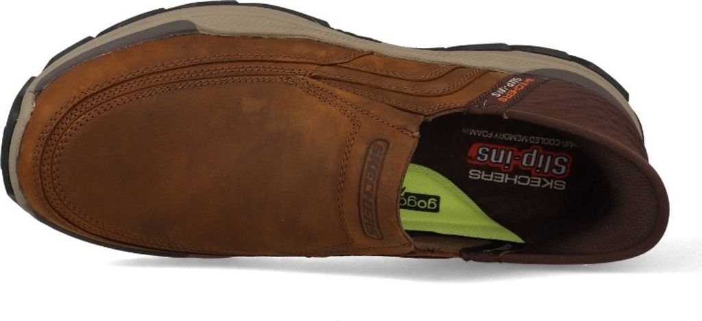 Pánské nazouvací boty Skechers Respected Elgin brown Obrázek produktu 46