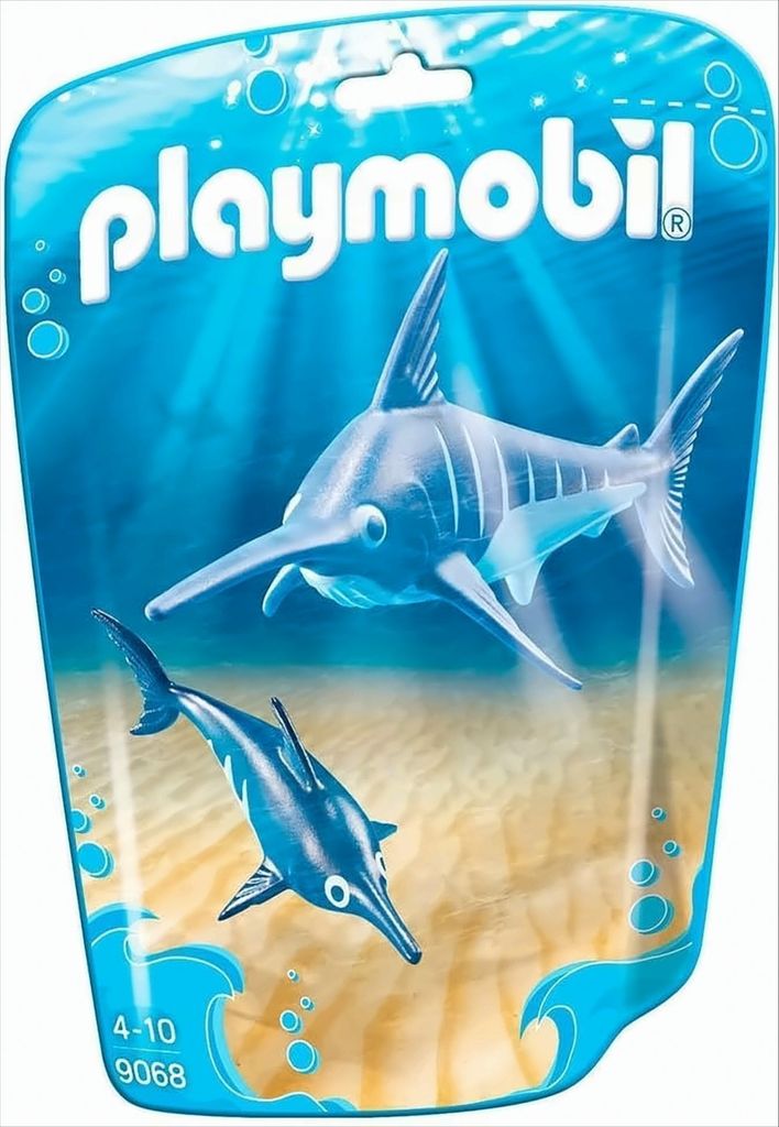 PLAYMOBIL 9068 Schwertfisch mit Baby Produktbild 