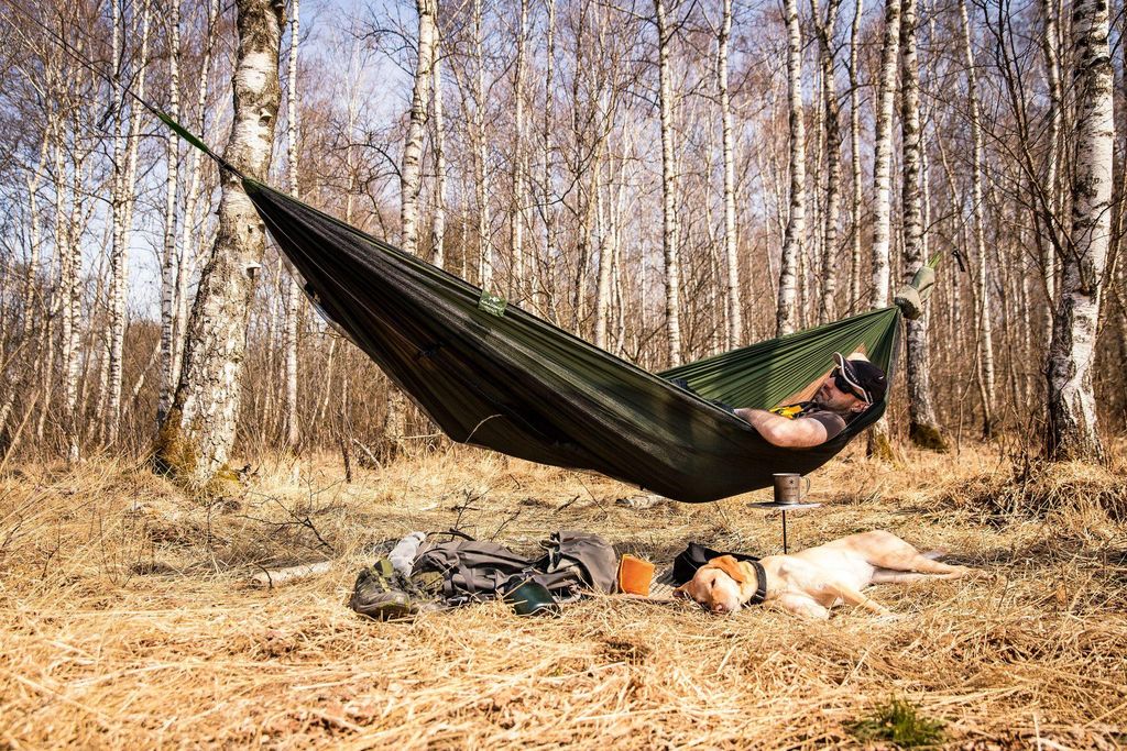 AMAZONAS Adventure Hero XXL, Hamak wiszący, 150 kg, 1 os., Zdjęcie produktu 