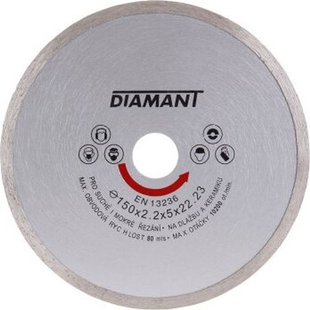 LEVIOR - Diamantscheibe DIAMANT 150x22. 2x2. 2mm voll