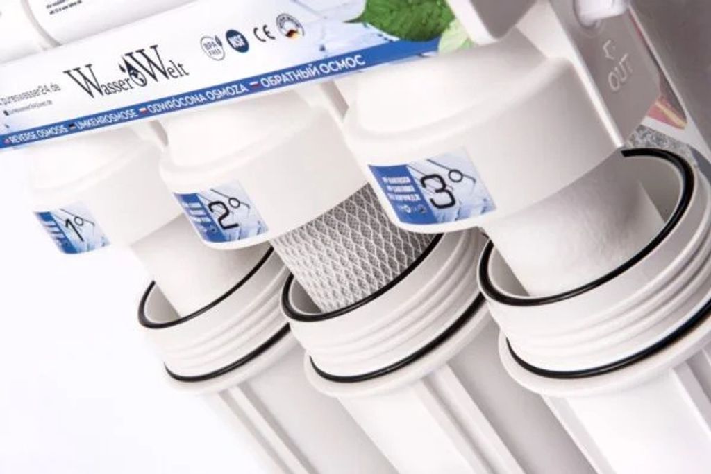 6 Stufen Umkehrosmoseanlage RO Wasserfilter 75 GPD mit Produktbild 3
