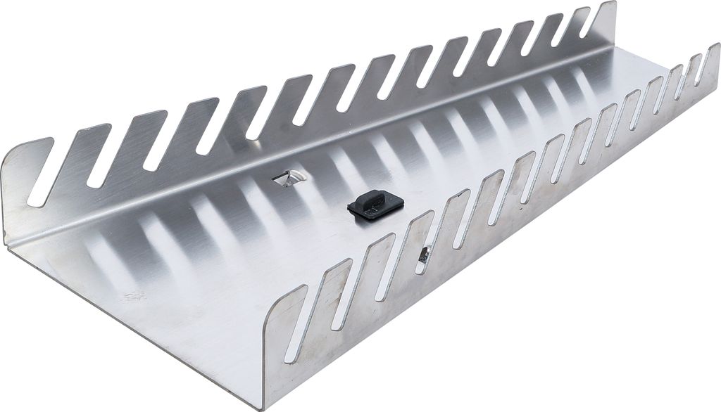 BGS 80194 Halter für Maul-/Ringschlüssel, 14 Aufla gen, für Schrankwand-System