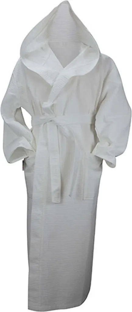 Accappatoio in Cialda Robezz Bianco Taglia 4XL | Puro Cotone ARTG