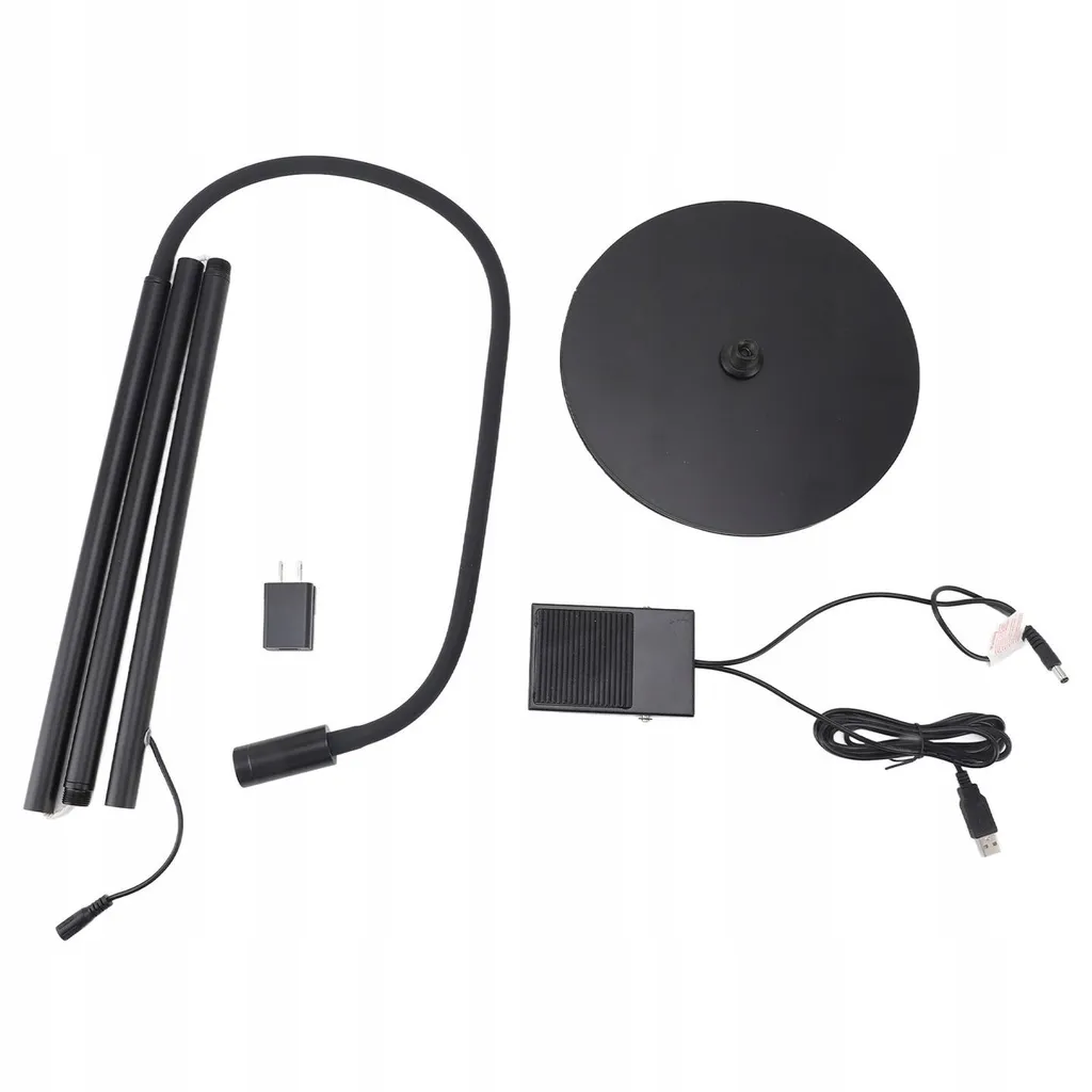 Lampe UV LED cils bras flexible 360° sans ombre pour pose d'extensions