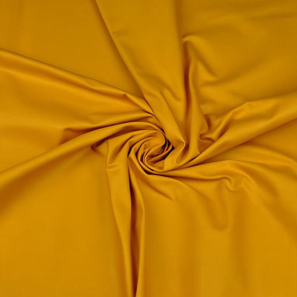Baumwolle 100% einfarbig senfgelb - 58