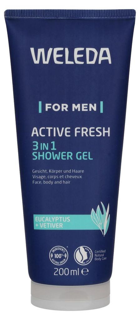 For MEN, Natural Body Care Weleda Men Active Fresh Produktbild 