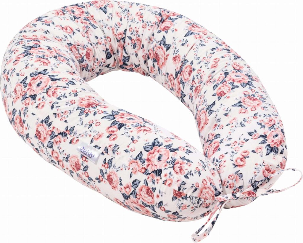 V-förmiges Schwangerschaftskissen Roses 170cm Baumwolle Produktbild 
