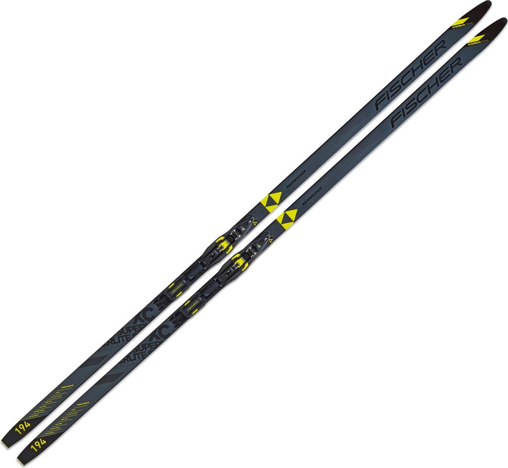 Fischer SUPERLITE CROWN + BDG CONTROL STEP-IN - Schwarz/Gelb Schwarz/Gelb 184