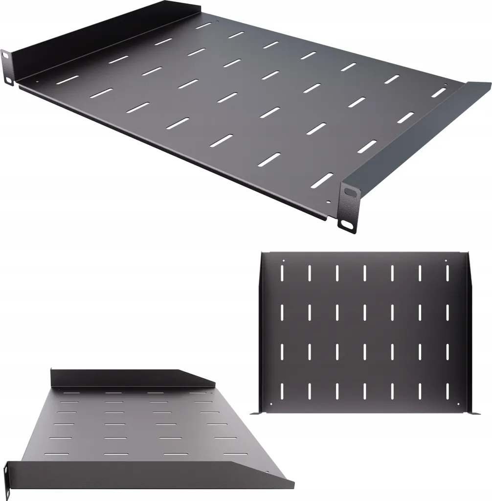 Stalflex 19" 1U 270mm Server Shelf - Armadio per server