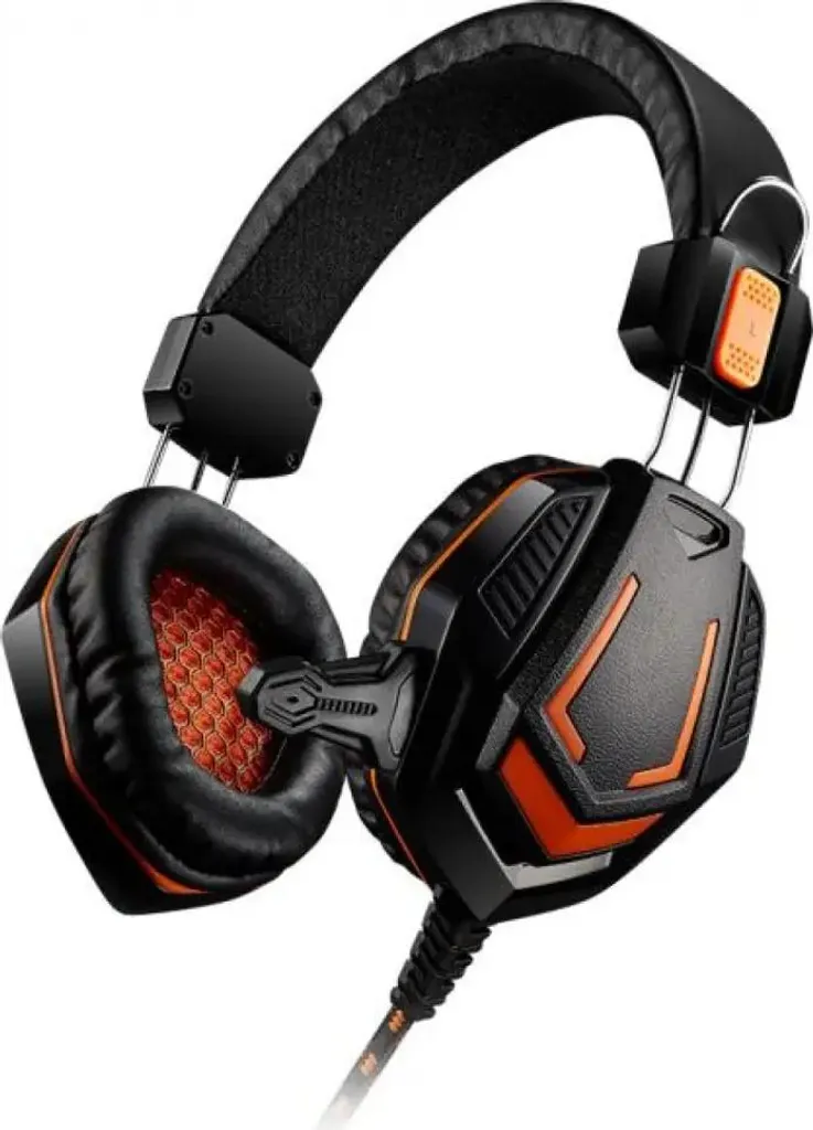 Casque Gaming Canyon GH-3A Fobos CND-SGHS3A Noir et Orange 2x3.5mm