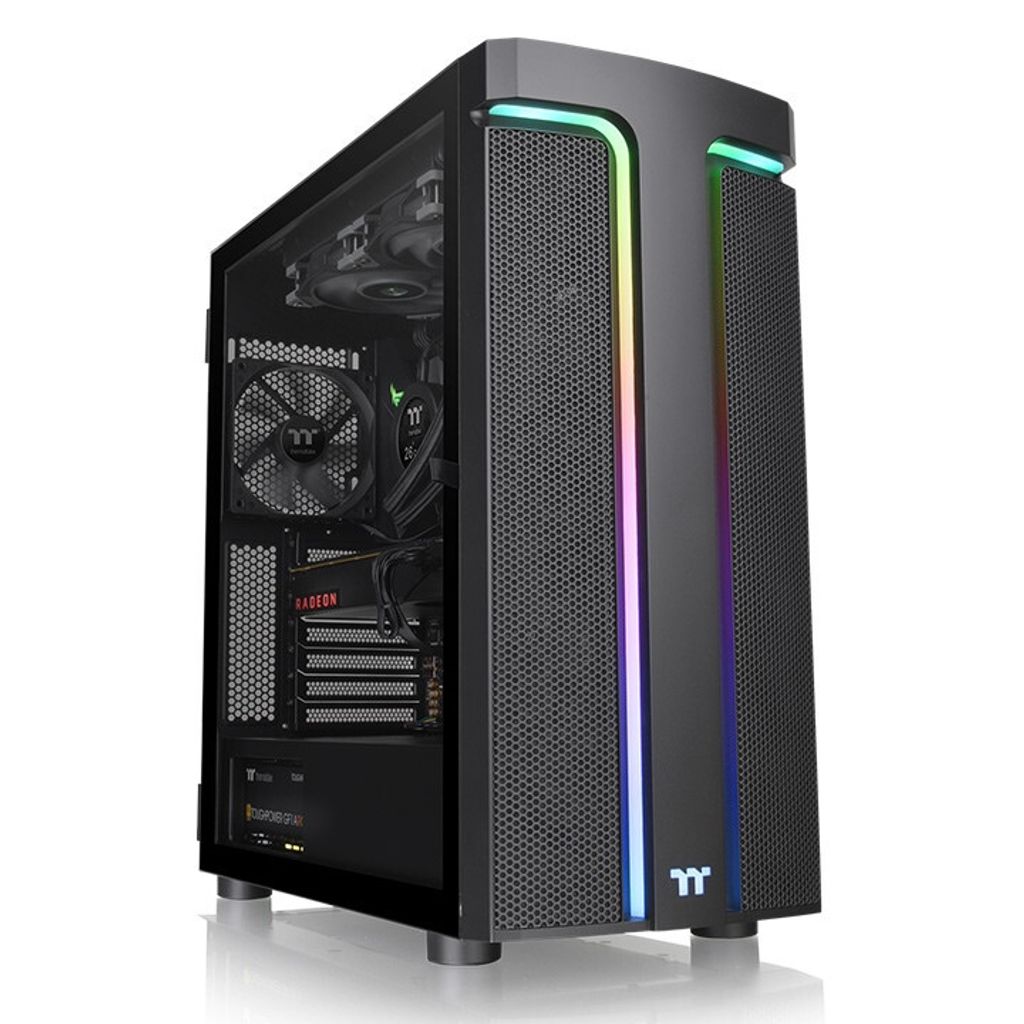 Thermaltake H590 TG ARGB Midi Tower Schwarz