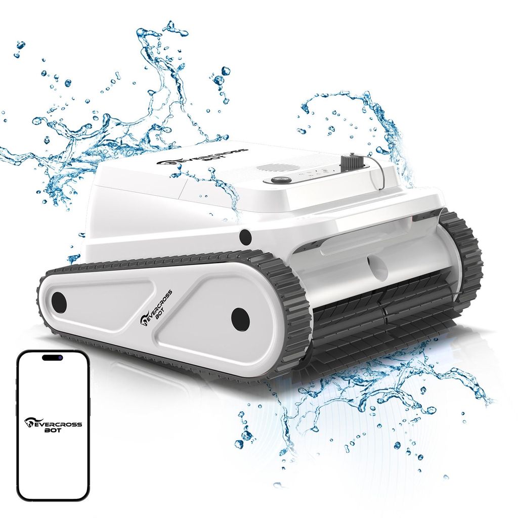 EVERCROSS BOT U8 Robot Piscina Pareti e Fondo con APP, 4 Immagine del prodotto 
