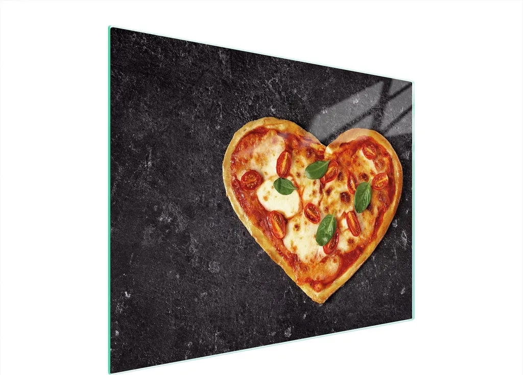 Tagliere Vetro Temperato 52x40 Cuore: Piano Lavoro Antigraffio Professionale