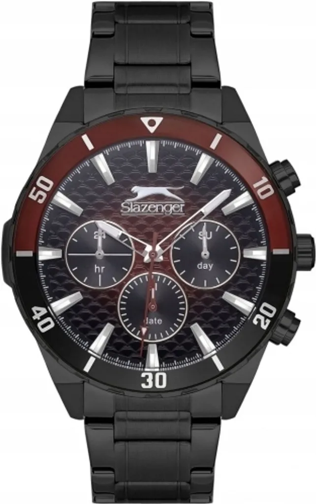 Montre homme Slazenger SL.09.2236.2.04 rouge : l'élégance sportive chic